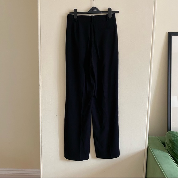Aritzia Sadiki Pant - High Waist Wide Leg - Black 6 - Picture 2 of 4